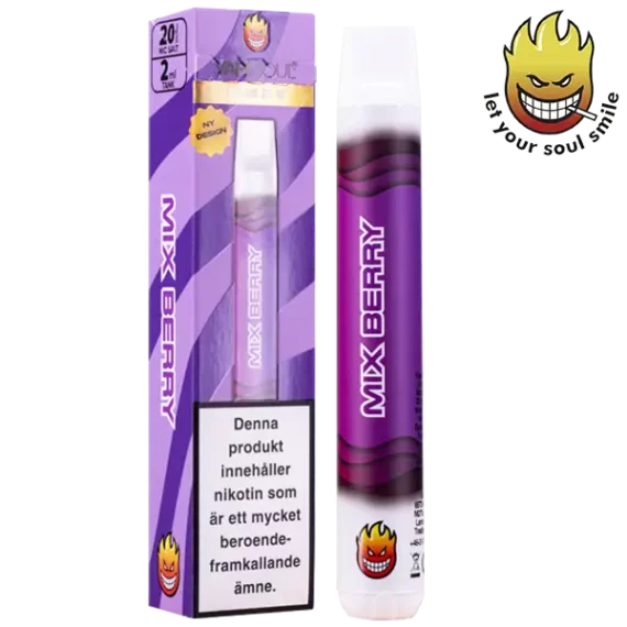 VAPESOUL Smile II Mix Berry 20 mg