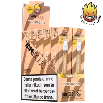 VAPESOUL Smile II Tobacco 20 mg 10-pack