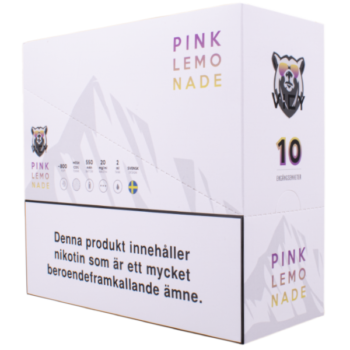 VICY Pink Lemonade 20 mg Vapeförpackning med 10 stycken i