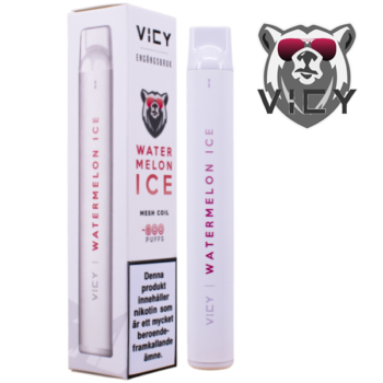 VICY Watermelon Ice 20 mg Engångsvape VICY förpackning