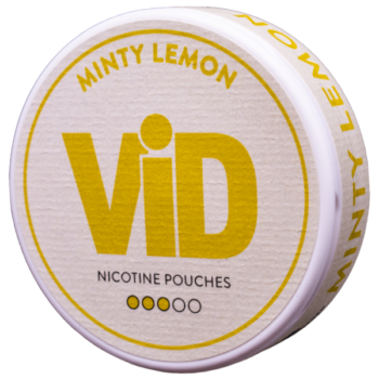 VID Minty Lemon Slim All White Portion - Vinkel