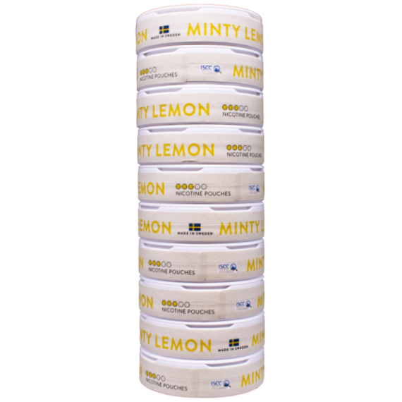 VID minty Lemon Slim All White Portion - 10-pack