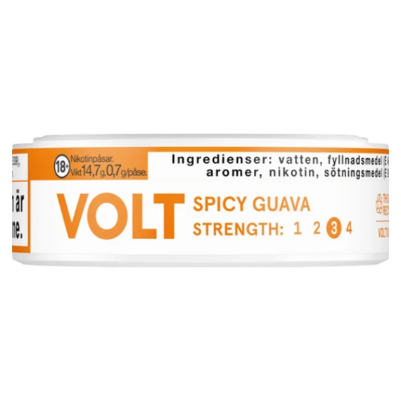 Volt Spicy Guava Slim Strong Portion