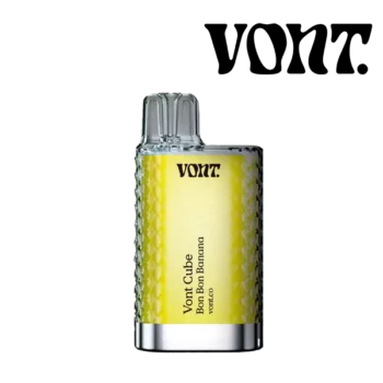 Vont Cube Bon Bon Banana 20 mg Vapeenheten med logga