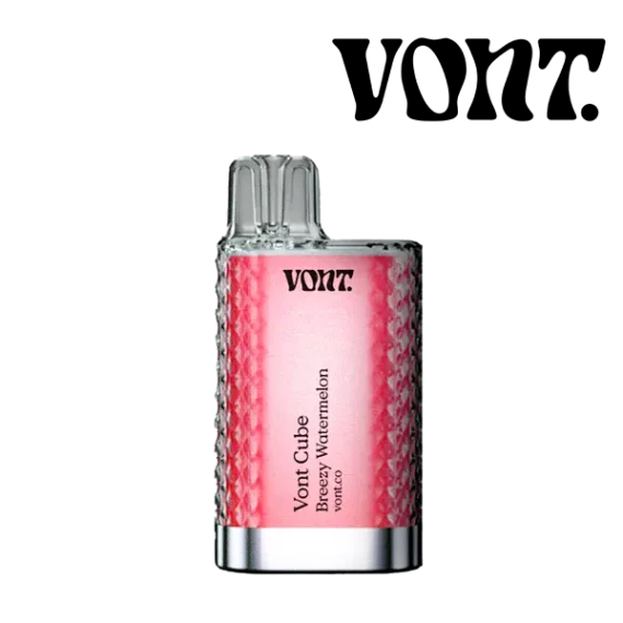 Vont Cube Breezy Watermelon 20 mg Vapeenheten med logga