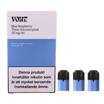 Vont Pod Blue Raspberry 3 Pack