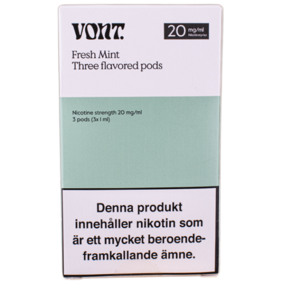 Vont Pod Fresh Mint 3 Pack