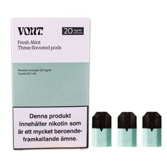 Vont Pod Fresh Mint 3 Pack