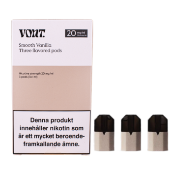 Vont Pod Smooth Vanilla 3 Pack