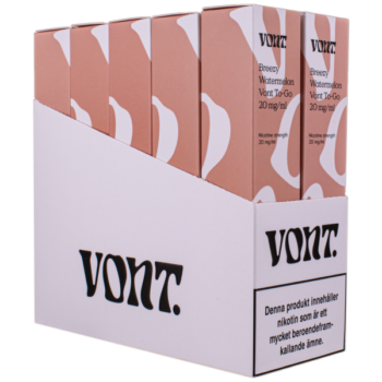 Vont To-Go Breezy Watermelon 20 mg - 10-pack