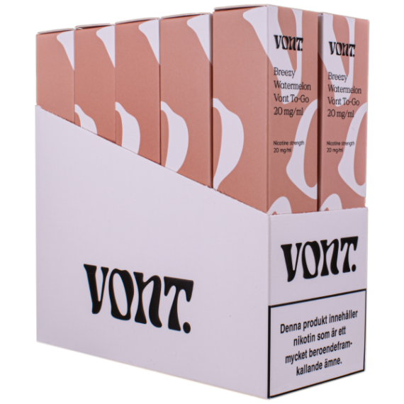 Vont To-Go Breezy Watermelon 20 mg - 10-pack