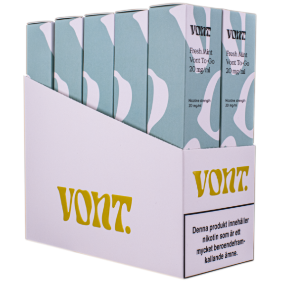 Vont To-Go Fresh Mint 20 mg - 10-pack