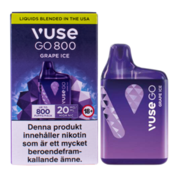 Vuse Go 800 Grape Ice 20 mg Vape