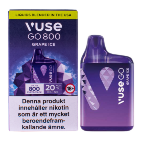 Vuse Go 800 Grape Ice 20 mg Vape