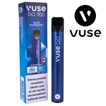 Vuse Go 700 Blue Raspberry 10mg Vape