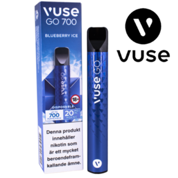 Vuse Go 700 Blueberry Ice 20 mg Vape