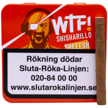 WTF! Shisharillo Sheeesh Vanilj Cigariller