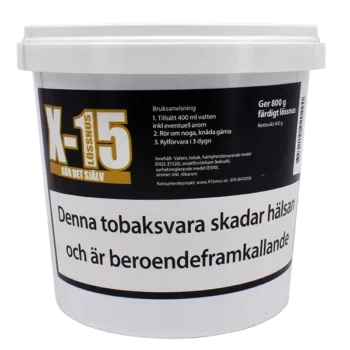 X-15 Express Lössnus. Baka snus utan värmebehandling