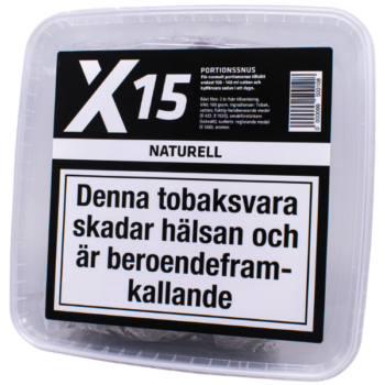 X-15 Naturell Portionssnus