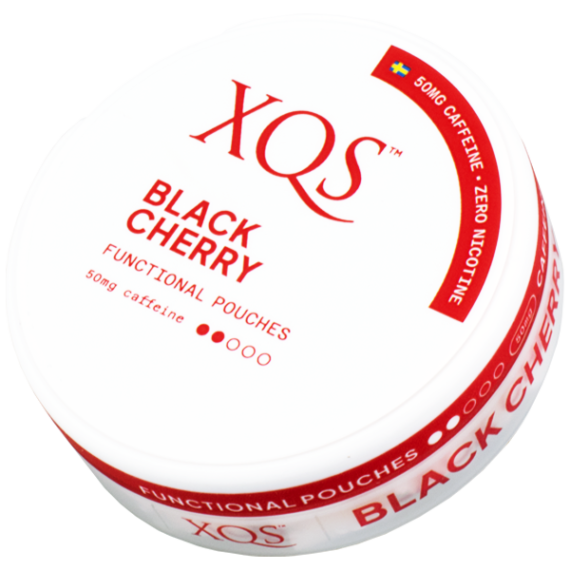 XQS Black Cherry Slim All White Functional Pouches.