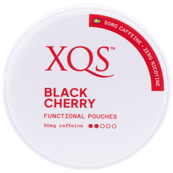 XQS Black Cherry Slim Functional Pouches 100 mg/g koffein