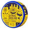 XQS Citrus Cooling Strong 20 mg/g All White Portion Portionssnus Profil