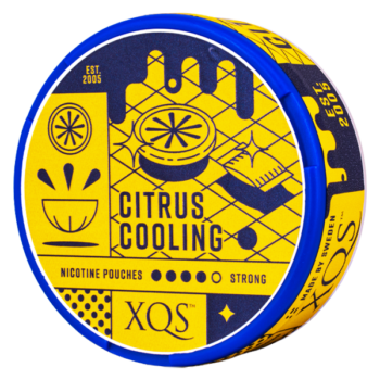 XQS Citrus Cooling Strong 20 mg/g All White Portion Portionssnus Profil