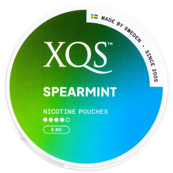 XQS Spearmint Strong Slim All White 16 mg Lock