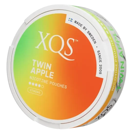 XQS Twin Apple Strong All White Portion Portionssnus