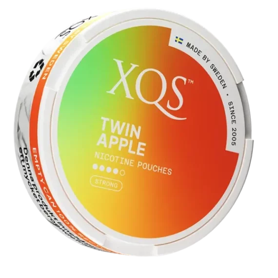 XQS Twin Apple Strong All White Portion Portionssnus Profil