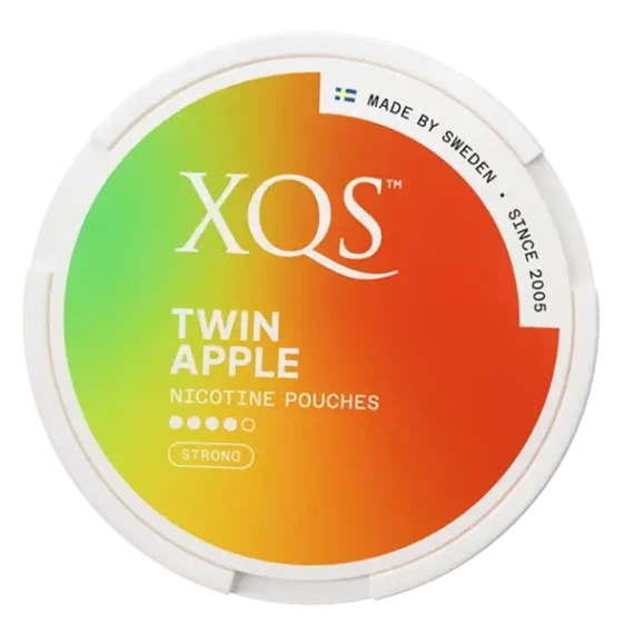 XQS Twin Apple Strong All White Portion Portionssnus Lock