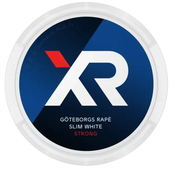 XR Göteborgs Rapé Slim White Strong Portion