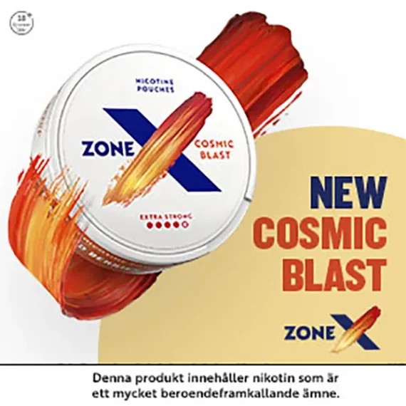 ZONE X Cosmic Blast Extra Strong All White