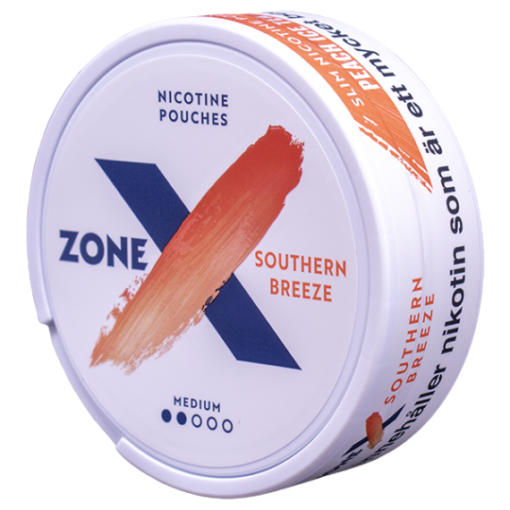 ZONE X Southern Breeze Medium - All White Slim Portion