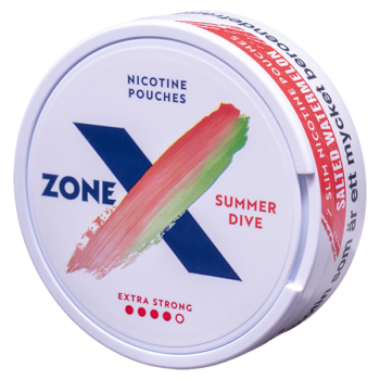 ZONE X Summer Dive Extra Strong - All White Slim Portion