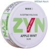 ZYN Apple Mint Slim Strong All White Portion snus