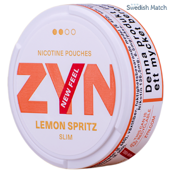 ZYN Lemon Spritz Slim All White Portion