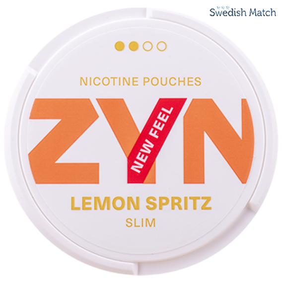 ZYN Lemon Spritz Slim All White Portion