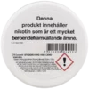 ZYN Spearmint Mini Dry 3mg Portion All White Portionssnus Nikotinpåsar Innehållsförteckning Varningstext Ingredienser