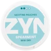 ZYN Spearmint Mini Dry 3mg Portion All White Portionssnus Nikotinpåsar Lock