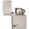 Zippo Brushed Chrome Pipe