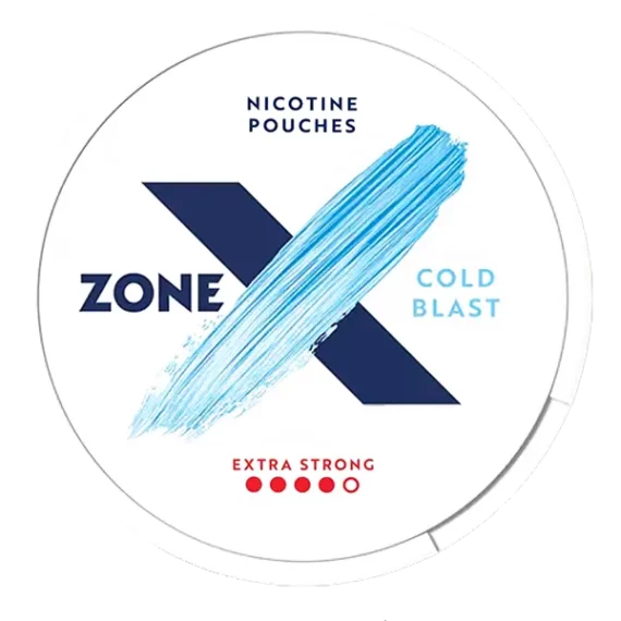 ZONE X Cold Blast Extra Strong All White Portion