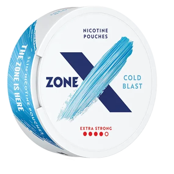 ZONE X Cold Blast Extra Strong All White Portion