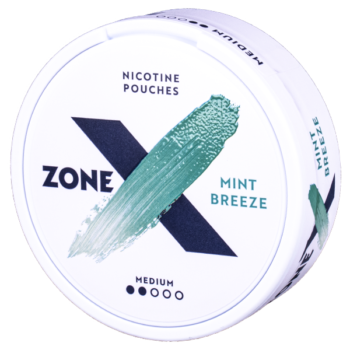 ZONE X Mint Breeze Medium All White Slim Portion