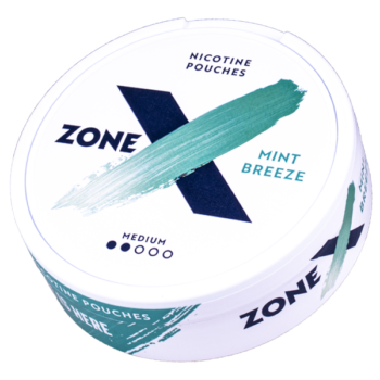 ZONE X Mint Breeze Medium All White Slim Portion