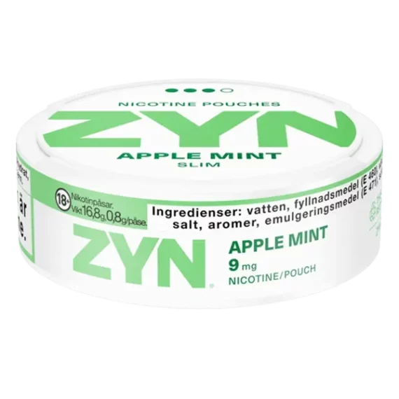 ZYN Apple Mint Slim Strong Portion