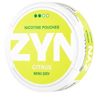 ZYN Mini Dry Citrus Portion