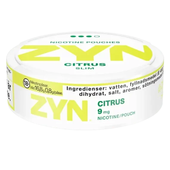 ZYN Slim Citrus Strong Portion