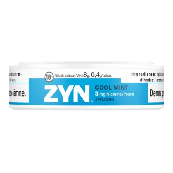 ZYN Mini Dry Cool Mint Portion