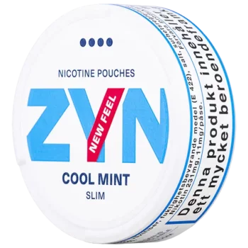 ZYN Cool Mint Extra Strong Slim Portion Höger profil